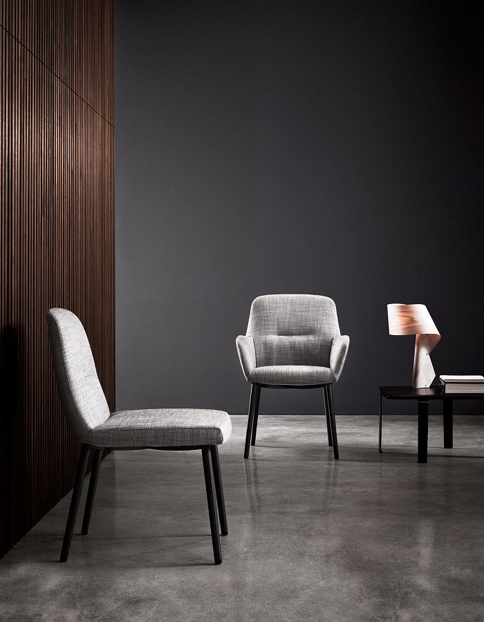 Полукресло Flavin, дизайн Minotti