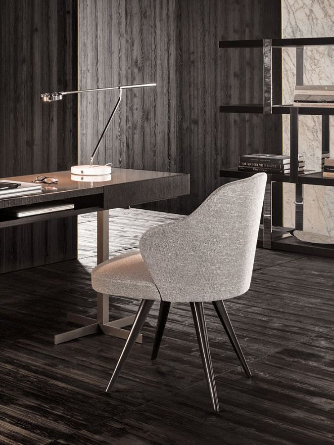 Полукресло Leslie, дизайн Minotti