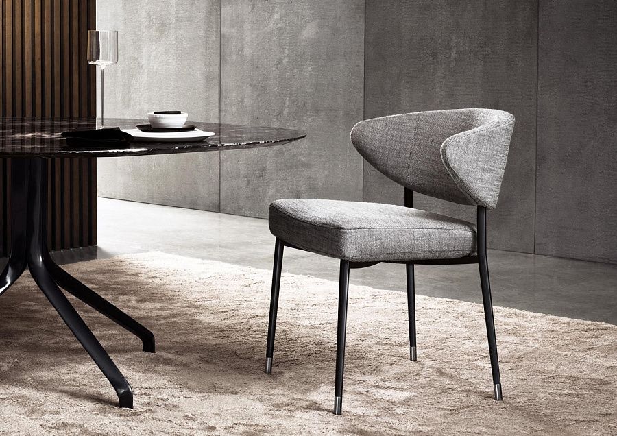 Полукресло Mills, дизайн Minotti