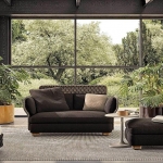 Банкетка Amii, дизайн Minotti