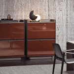 Барный шкаф Darren, дизайн Minotti