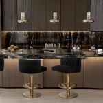 Барный стул BOURBON II от BRABBU, дизайн Boca do Lobo