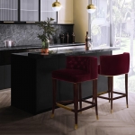 Барный стул BOURBON от BRABBU, дизайн Boca do Lobo