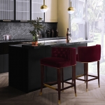 Барный стул BOURBON от BRABBU, дизайн Boca do Lobo