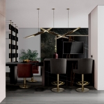 Барный стул DALYAN II от BRABBU, дизайн Boca do Lobo