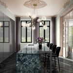 Барный стул DALYAN от BRABBU, дизайн Boca do Lobo