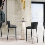 Барный стул DALYAN от BRABBU, дизайн Boca do Lobo