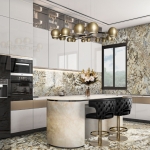 Барный стул KANSAS II от BRABBU, дизайн Boca do Lobo