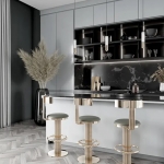 Барный стул Kelly от ESSENTIAL HOME, дизайн Boca do Lobo