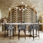 Барный стул NAJ от BRABBU, дизайн Boca do Lobo