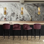 Барный стул NUKA от BRABBU, дизайн Boca do Lobo