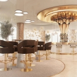 Барный стул Russel от ESSENTIAL HOME, дизайн Boca do Lobo