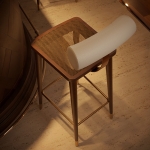 Барный стул Toro от ESSENTIAL HOME, дизайн Boca do Lobo