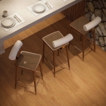Барный стул Toro от ESSENTIAL HOME, дизайн Boca do Lobo