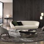 Полукресло Russell, дизайн Minotti