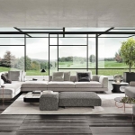 Диван Alexander, дизайн Minotti