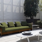 Диван Alisoni, дизайн Minotti