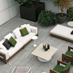 Диван Alisoni, дизайн Minotti