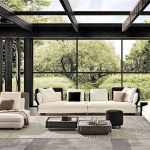 Диван Amii, дизайн Minotti