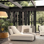 Диван Amii, дизайн Minotti