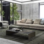 Диван Blazer, дизайн Minotti