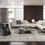 Диван Connery, дизайн Minotti
