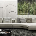 Диван Daniels, дизайн Minotti