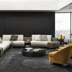 Диван Daniels, дизайн Minotti