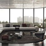 Диван Daniels, дизайн Minotti