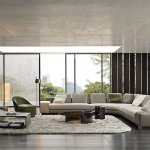 Диван Daniels, дизайн Minotti