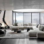 Диван Daniels, дизайн Minotti