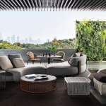 Диван Florida, дизайн Minotti