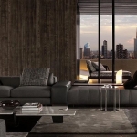 Диван Freeman, дизайн Minotti