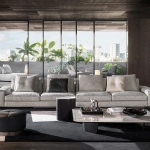 Диван Lawrence, дизайн Minotti