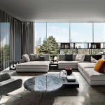 Диван Hamilton, дизайн Minotti