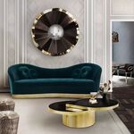 Диван Kelly от KOKET, дизайн Boca do Lobo