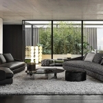 Диван Lawson small, дизайн Minotti