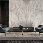 Диван Leslie, дизайн Minotti