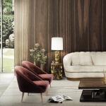 Диван PEARL прямой от BRABBU, дизайн Boca do Lobo