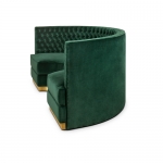 Диван полукруглый BOURBON от BRABBU, дизайн Boca do Lobo