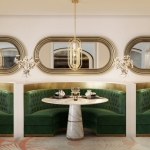 Диван полукруглый BOURBON от BRABBU, дизайн Boca do Lobo