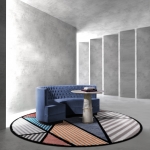 Диван полукруглый BOURBON от BRABBU, дизайн Boca do Lobo