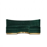 Диван полукруглый BOURBON от BRABBU, дизайн Boca do Lobo