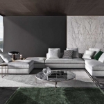 Диван Powell, дизайн Minotti