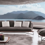 Диван Rivera, дизайн Minotti
