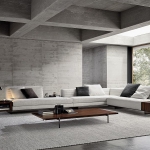 Диван Roger, дизайн Minotti