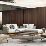 Диван Sunray, дизайн Minotti