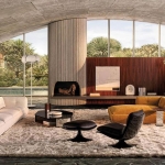 Диван Supermoon, дизайн Minotti