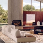 Диван Supermoon, дизайн Minotti