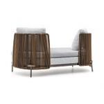 Диван Tape Cord Outdoor, дизайн Minotti
